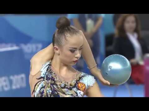 BRAVIKOVA Iuliia (RUS) Ball - Universiade 2017 EF