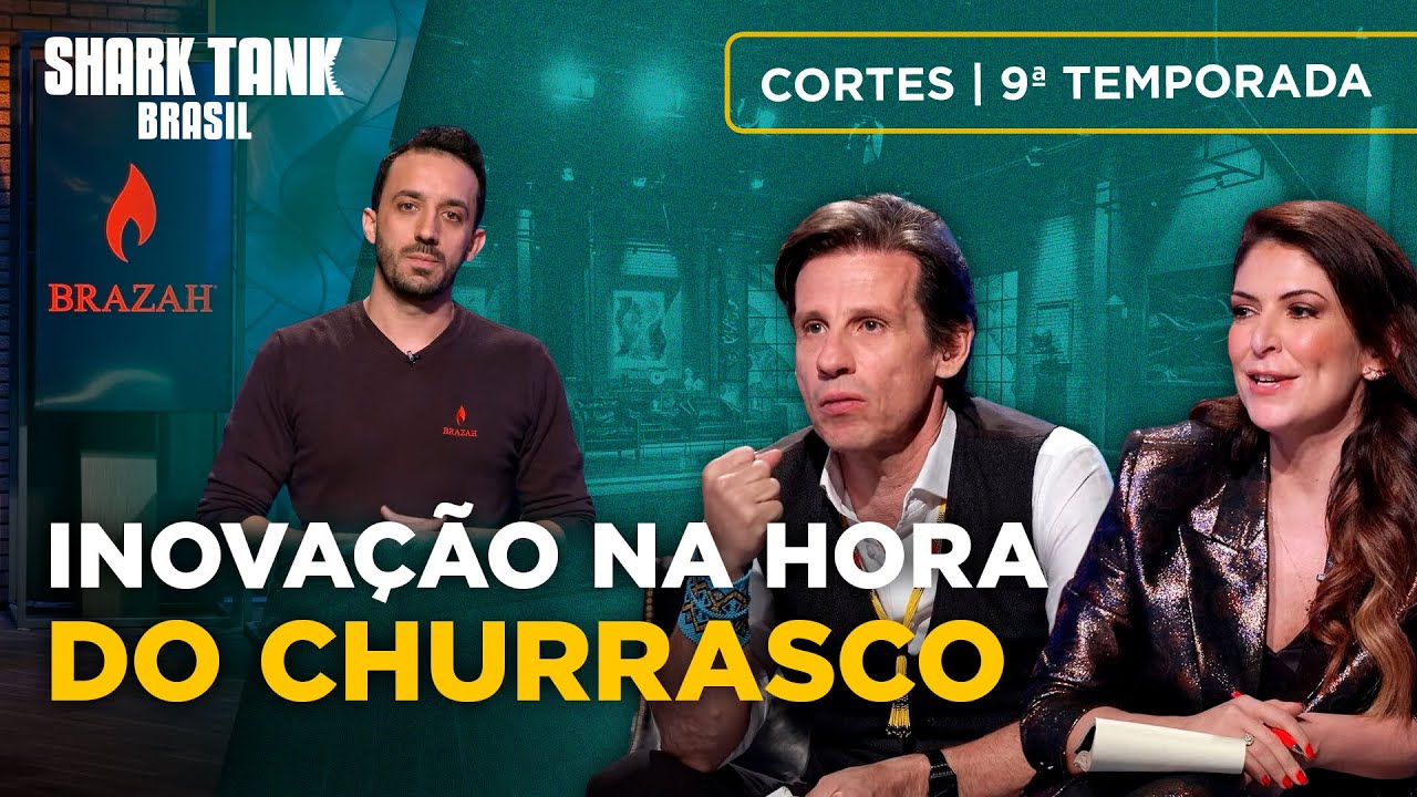 9ª Temporada: Carvão inovador promete acender churrasco de forma rápida e segura | Shark Tank Brasil