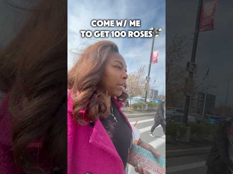 Buying 100 Roses for My Sister’s Birthday! 🌹 | Wegmans Flower Haul  #roses #floristsupplies #love