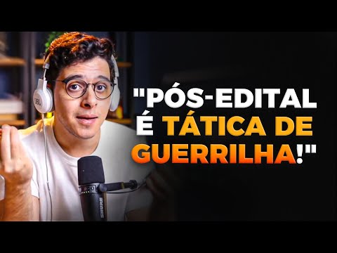 COMO ESTUDAR NO PÓS-EDITAL DE CONCURSO!