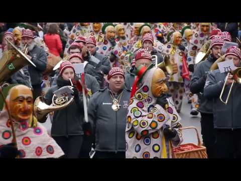 Narrensprung 2017 in Oberndorf am Neckar am 28. Februar - KURZFASSUNG