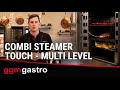 Commercial Combi Steamer - Touch Control – 12× GN 1/1 – with Automatic Wash System & Core Temperature Probe