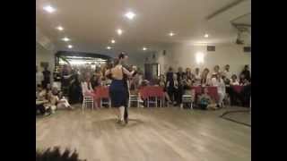 Juliana Maggioli e Enrique Macana - abertura Tango Congress - milonga