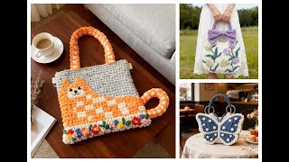 Super Cute Crochet Bag Designs | Adorable Collection#design #crochet #bag