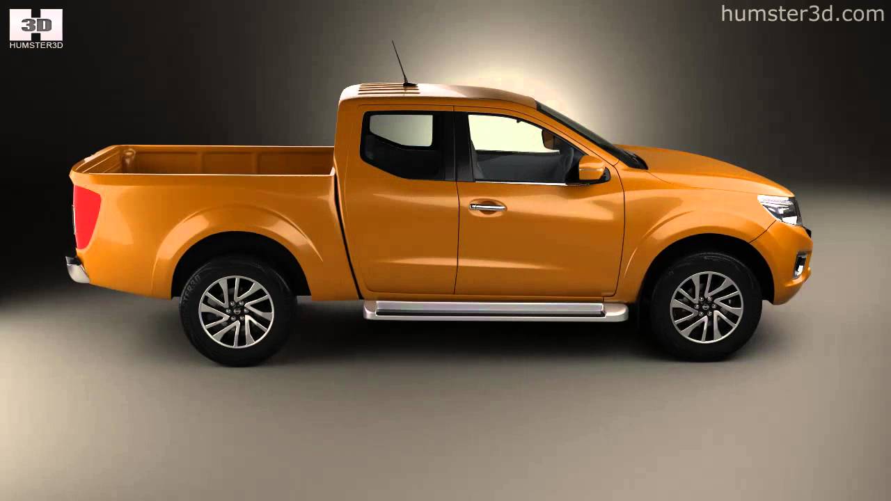 Nissan Navara King Cab 2018 3D model by 3DModels.org