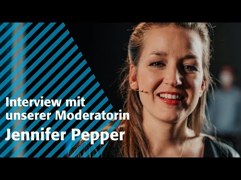 Lerne unsere Moderatorin Jennifer Pepper kennen