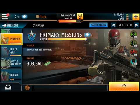 Kill Shot Bravo Region 31:50 Primary Mission Complete