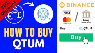 How to buy QTUM ✅ Step-by-Step Tutorial [0.08% fees]
