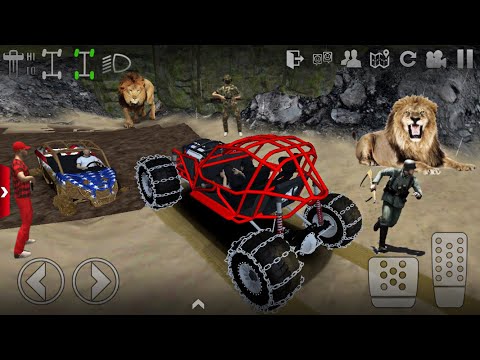 Red Crawler Dirt Car Driving 3d Extreme Offroad #141 - Offroad Outlaws Mobile ios Android Gameplay