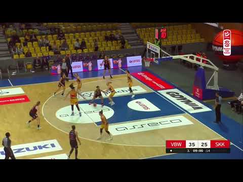 VBW Arka Gdynia vs SKK Polonia Warszawa - skrót meczu EBLK (10.10.2021)