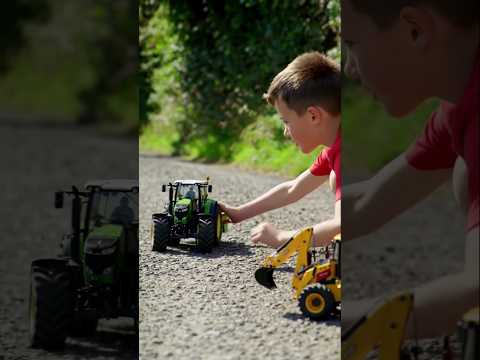 Rc Tractor testing review #farming #automobile #excavator #rc_tractor #toys #shorts_feed
