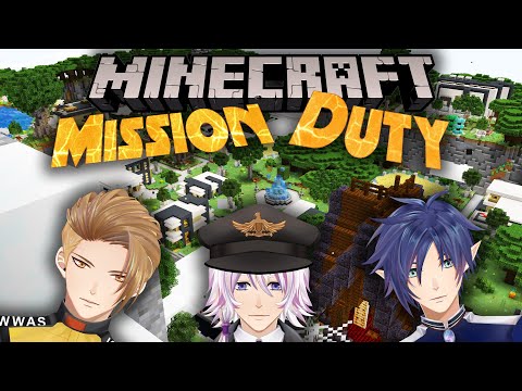 Minecraft but it's GTA - Mission Duty Adventure Map【EN VTuber】
