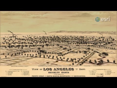 Tour a 3D map of 1890 Los Angeles Basin