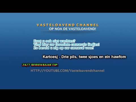 Kartoesj - Drie pils, twee sjoes en ein hawfom