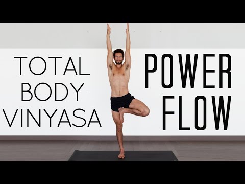 Total Body Power Flow Workout Vinyasa Yoga | Yoga With Tim