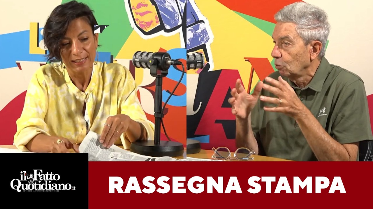 La rassegna stampa di sabato 12 settembre con Maddalena Oliva e Antonio Padellaro