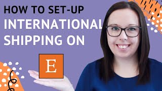 How to Set-up Etsy Shipping Profiles for International Shipping | Etsy Shipping Help | UK to ROW