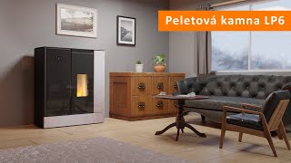 OPOP Peletová kamna LP6— SERPENTIN