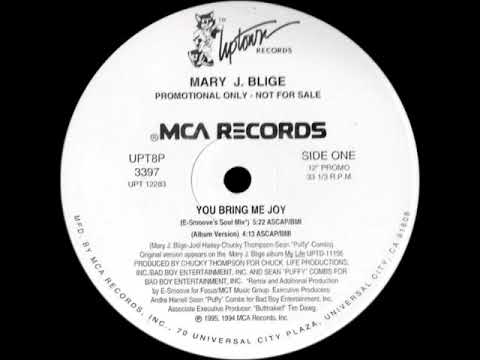 Mary J. Blige Ft. Lin Que & MC Lyte- You Bring Me Joy (E-Smoove's Soul Mix)