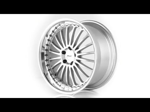 TSW Alloy Wheels- Silverstone Silver with Mirror Cut Face and Lip