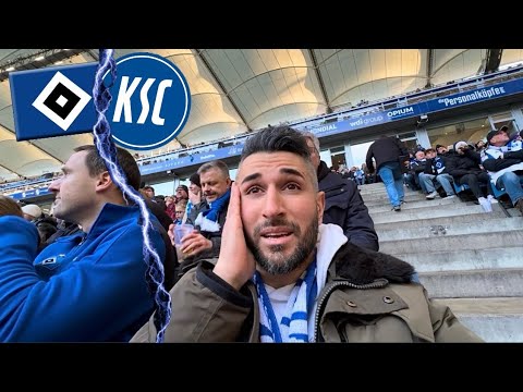 3:4! HAMBURG KASSIERT UNFASSBARE HEIMPLEITE - HSV vs. KSC Stadionvlog