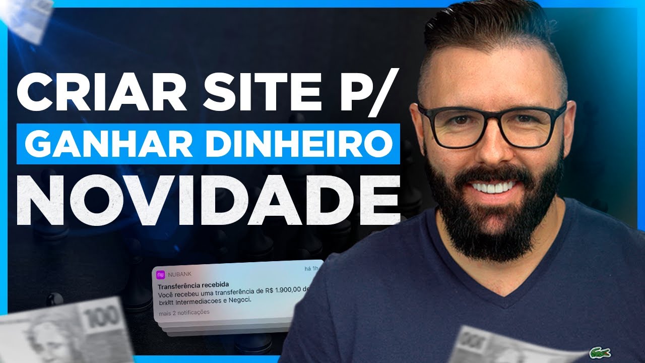 Como CRIAR um SITE Profissional do Zero e GANHAR DINHEIRO com ELE