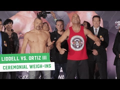 Chuck Liddell vs. Tito Ortiz 3: Ceremonial Weigh-Ins