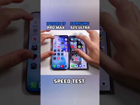 😳⚡ iPHONE 17 PRO MAX vs SAMSUNG S25 ULTRA SPEED TEST!! 😳⚡
