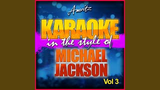 One day In You Life (In the Style of Michael Jackson) (Karaoke Version)
