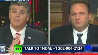 Hannity Goes after Thom &amp; Laughs off American&#39;s Struggling to Survive