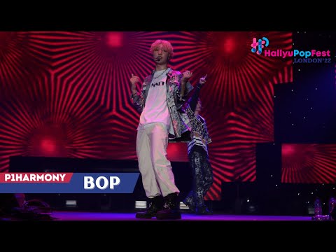 [HallyuPopFest London 2022] P1Harmony (피원하모니) - Bop | DAY 1