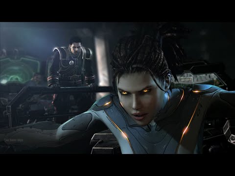 Kerrigan shows her power - Starcraft 2 Cinematic
