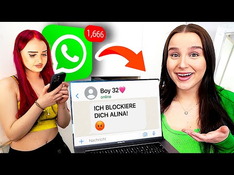 Schwester HEIMLICH beobachten 😳💖 durch iPhone ! (Teil 7) - Celina