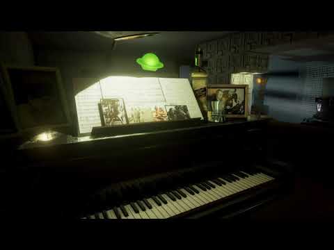 Deckards Apartment Bladerunner Piano ASMR Ambience