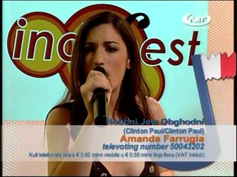 Indifest 2008 - Ħobbni Jew Obgħodni - Amanda Farrugia