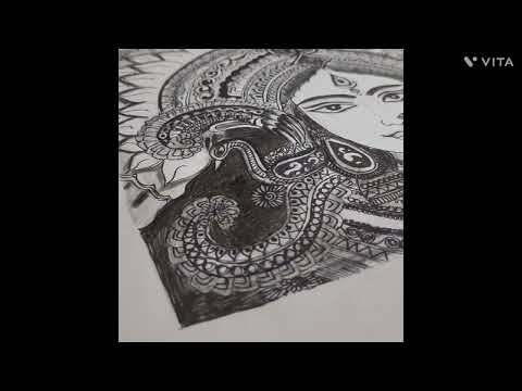 #art#drawing#devi #trendingshorts#durgadevi