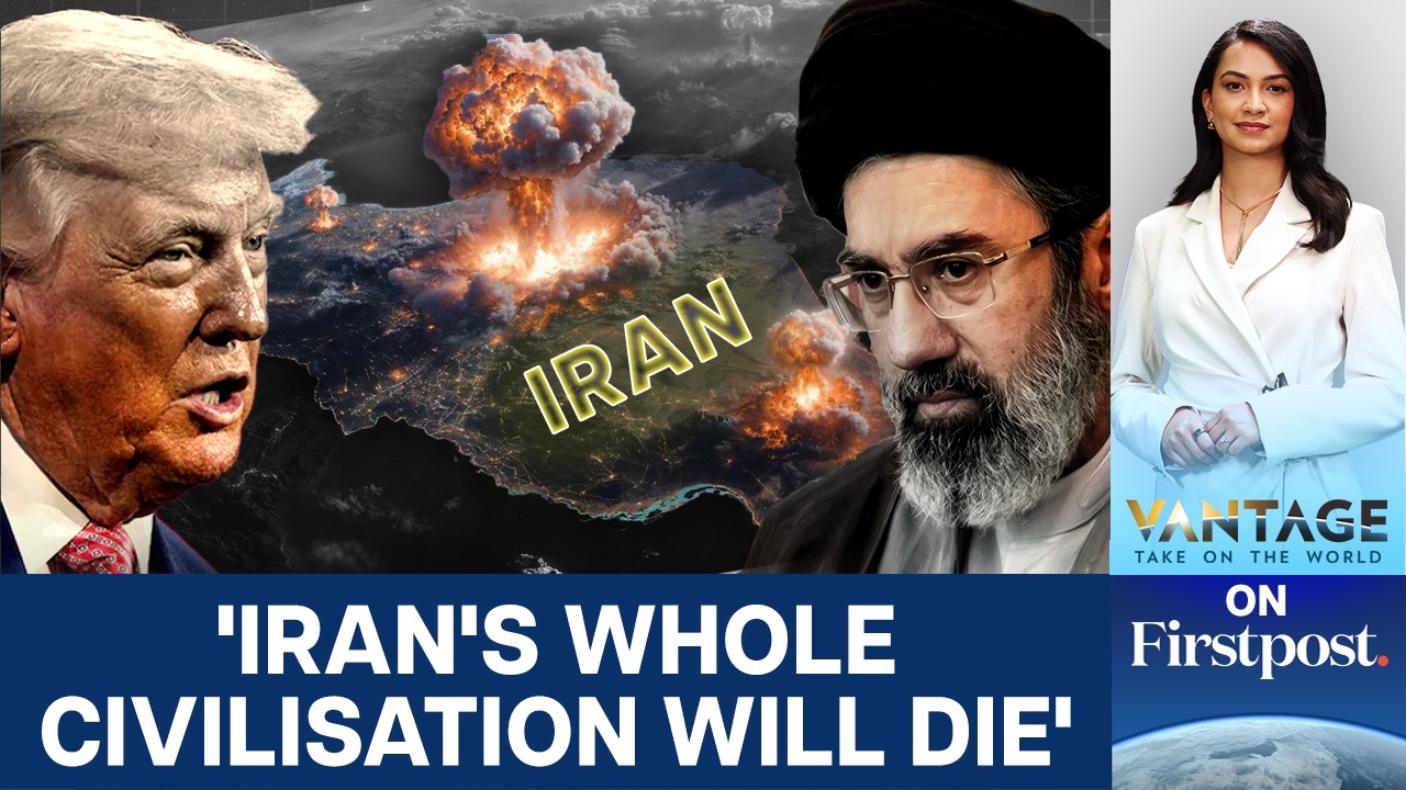 Trump Threatens to Wipe Out Iran's Civilisation; Kharg Island Under Attack | Vantage on Firstpost