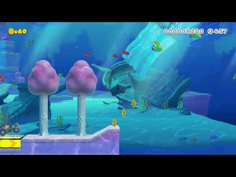 Deep Sea Scuba Driving (Super Mario Maker 2)