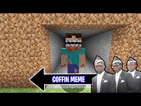 Coffin Meme but It's CURSED Part 1- Minecraft