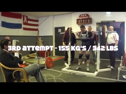 Dutch Powerlifting Masters I -83kg Class 1st place (IPF rules)