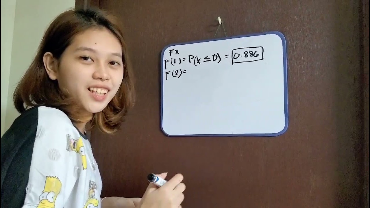 Engineering Data Analysis | Cumulative Distribution Function for Discrete Random Variables