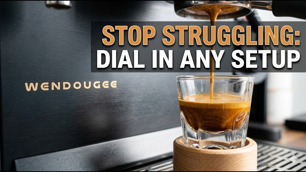 Stop Struggling: How to Dial In Espresso on Any Machine or Grinder
