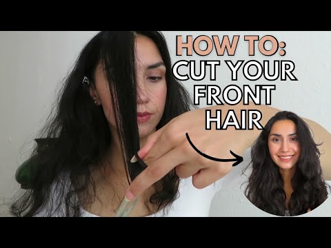 HOW TO CUT FACE FRAMING LAYERS *wavy/curly hair*