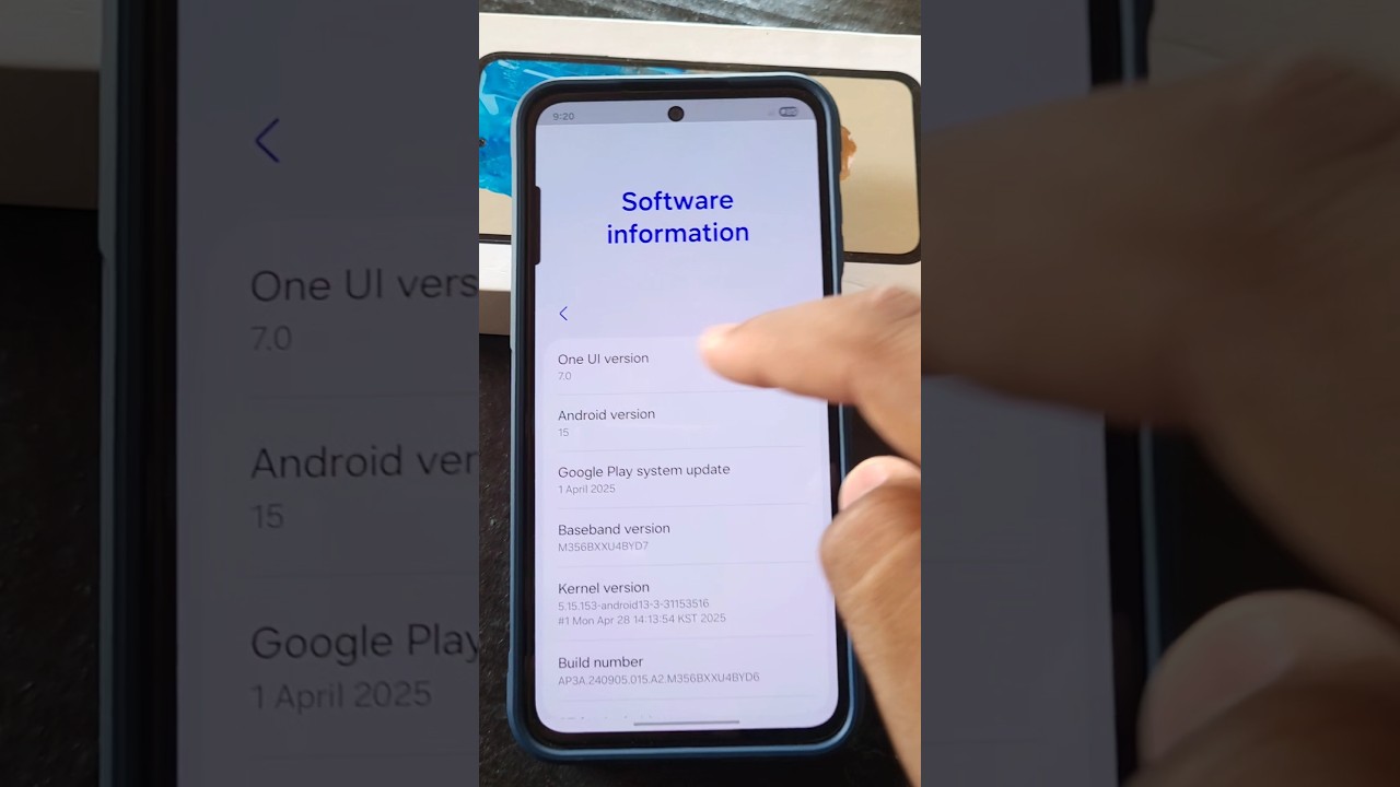 Samsung one ui 7.0 Android 15 update | 1 April 2025