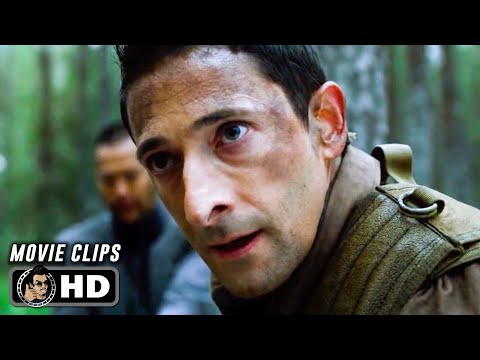 PREDATORS "Hunter" CLIP COMPILATION (2010) Adrien Brody