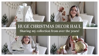 HUGE CHRISTMAS DECOR HAUL | DECORATING IDEAS FOR CHRISTMAS 2023
