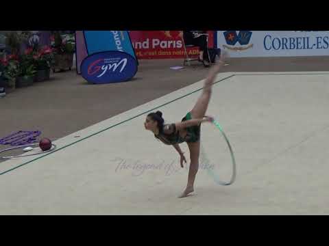 Valeria VATOVA (BUL) hoop - 2020 Corbeil senior EF