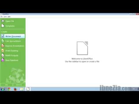 LibreOffice 4.2 - 1.4 Start Screen