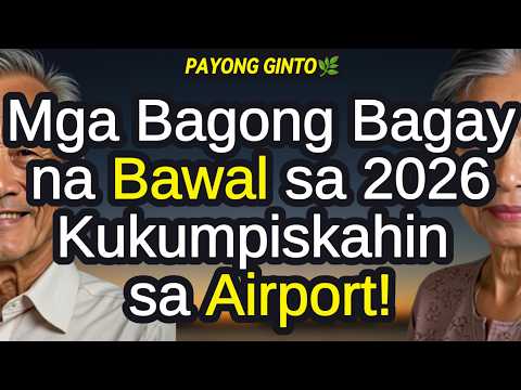 ❗May Bagong Bawal sa 2026! 10 Bagay na Kukunin ng CAAP na Madalas Pa Namang Dalhin ng Pasahero!