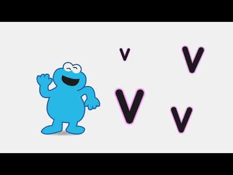 芝麻街 (Sesame Street) - V - Violin (short, Mandarin Chinese)